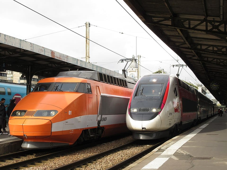 A train to Paris