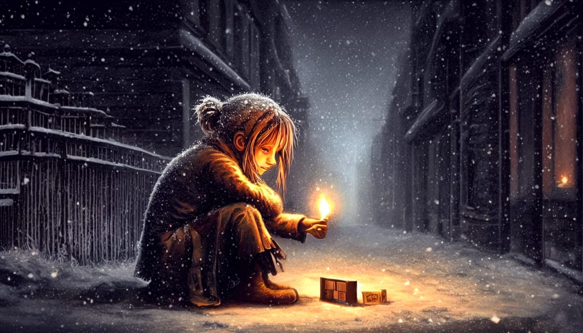 https://www.deviantart.com/futurerender/art/The-Little-Match-Girl-2-964625202