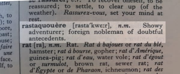 Le Mot du Jour